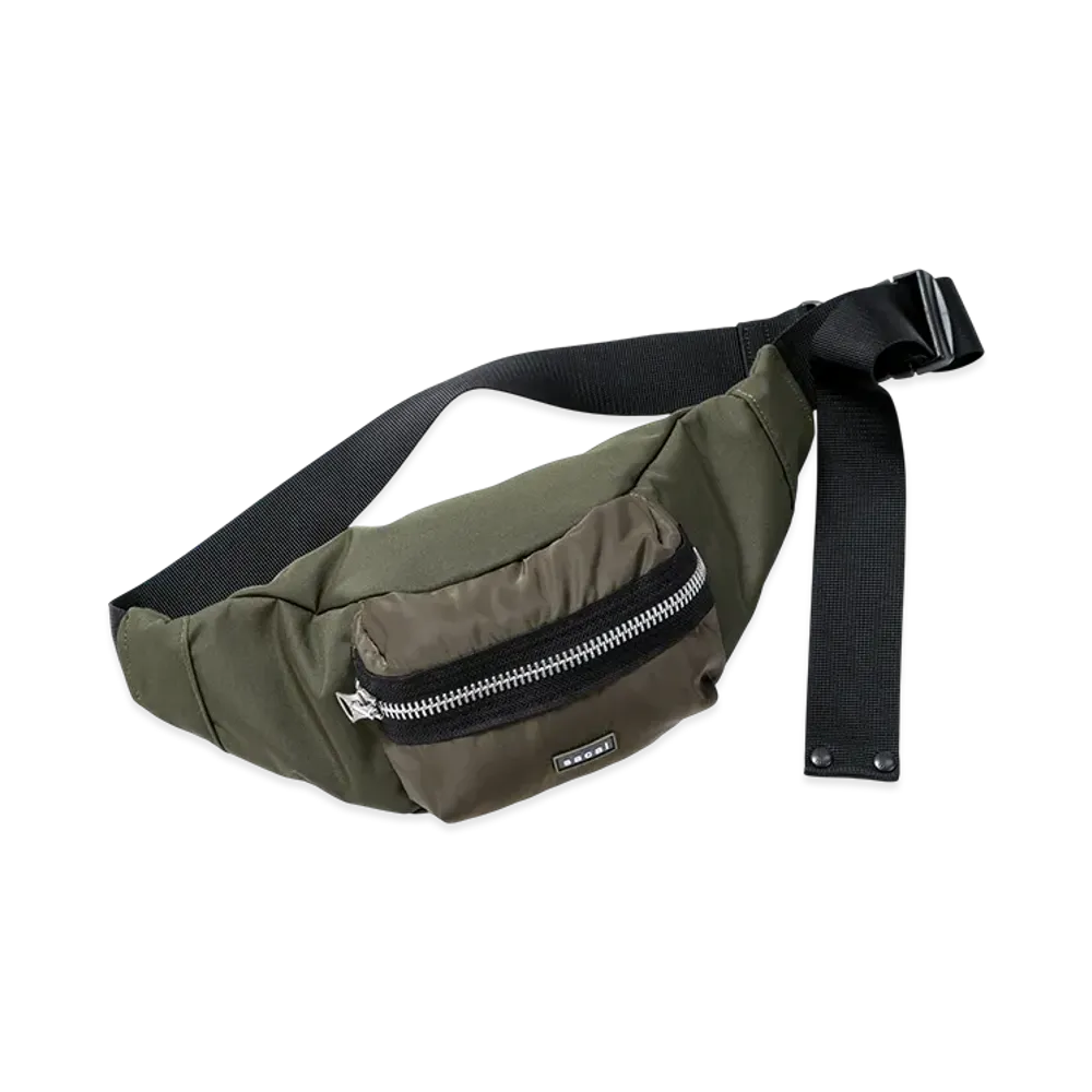 sacai Pocket Bum Bag "Dark Khaki"