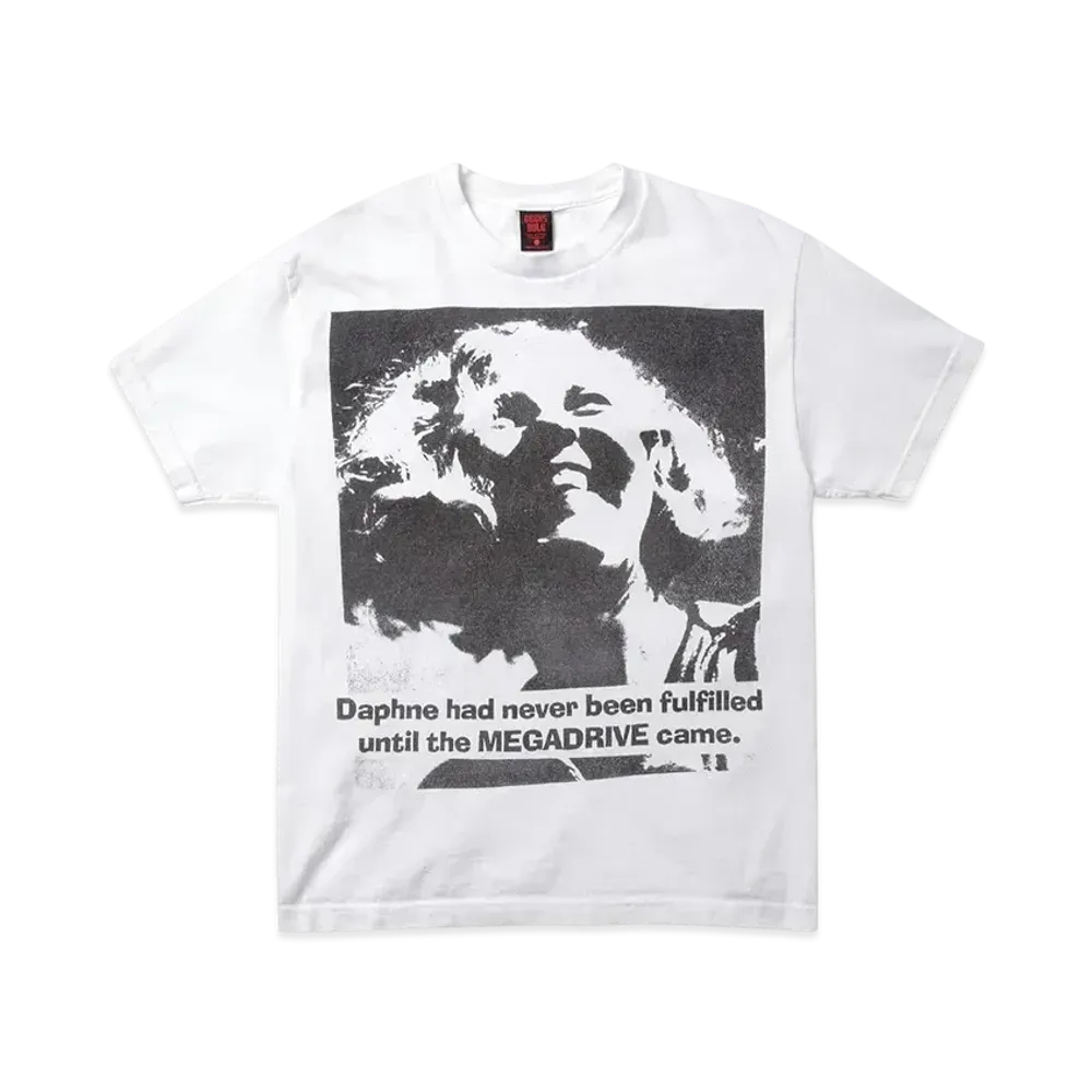 Geeks Rule x SEGA Mega Drive Silkscreen Printing T Shirt "White"