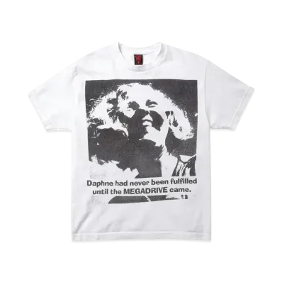 Geeks Rule x SEGA Mega Drive Silkscreen Printing T Shirt "White"