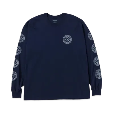 NEIGHBORHOOD NH . Tee LS-7 "Navy"