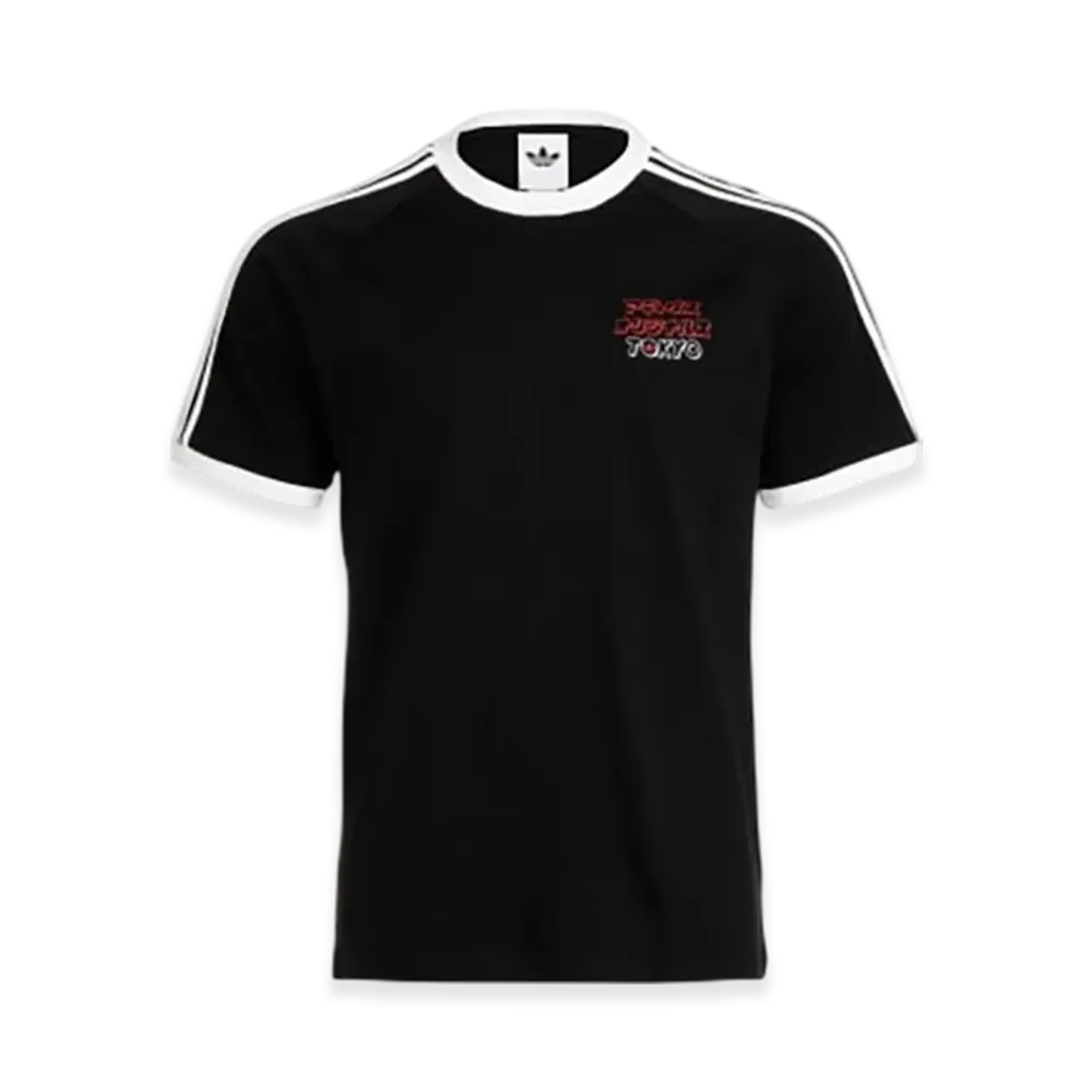 adidas TYO Katakana Graphic T-Shirt (Short Sleeve) "Black"