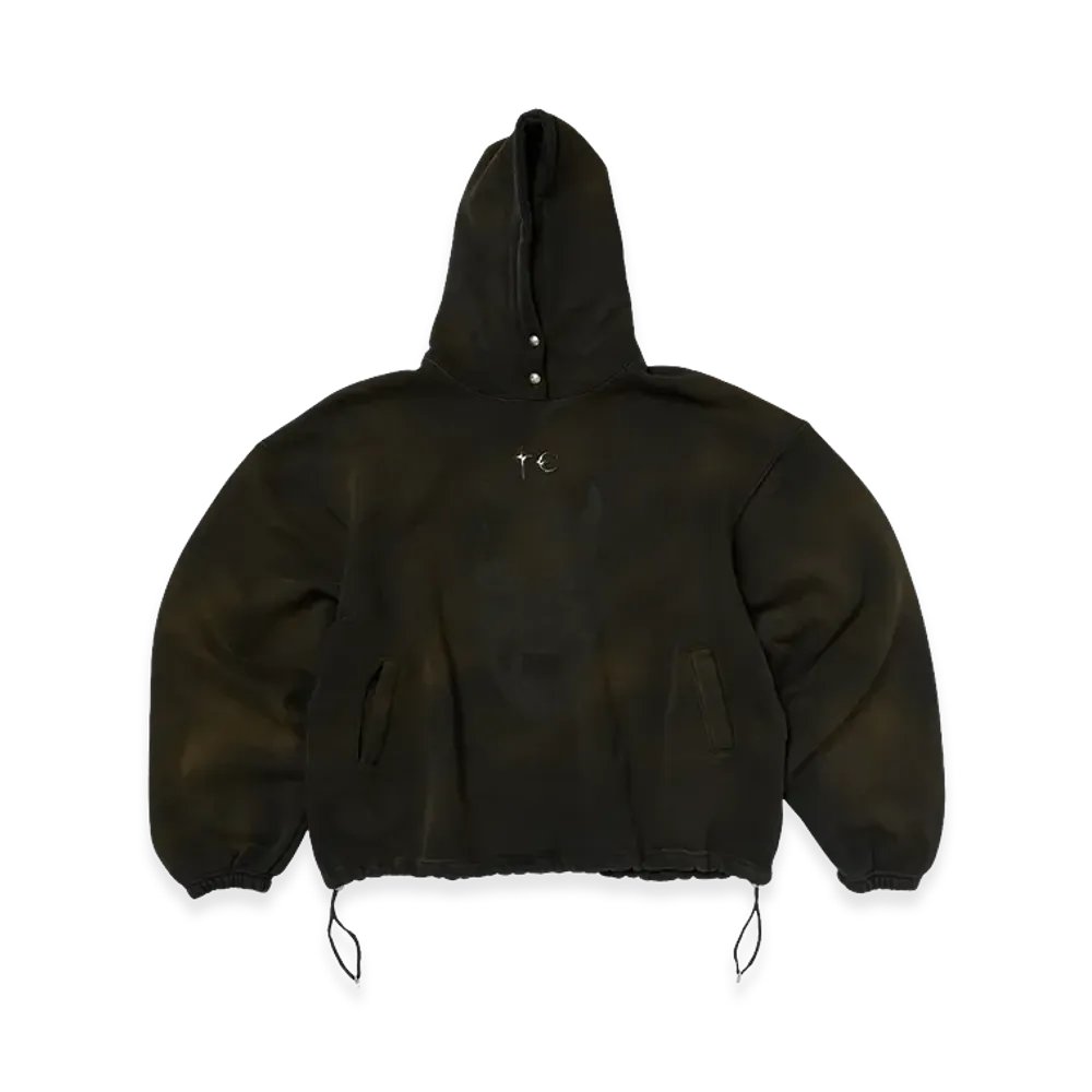 THUG CLUB TC Riding Skull Hoodie "Brown"