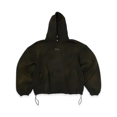 THUG CLUB TC Riding Skull Hoodie "Brown"
