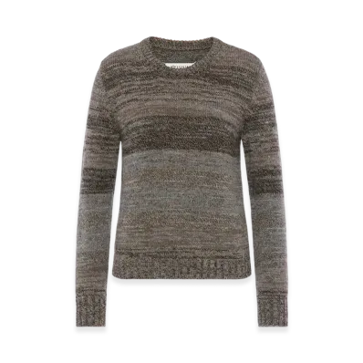Maison Margiela Virgin Wool Crewneck Knit "Brown"