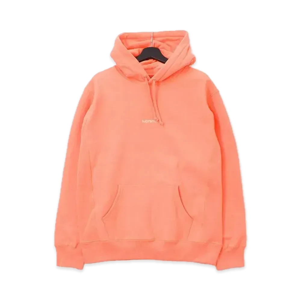 Supreme Trademark Hooded Sweatshirt "Orange"