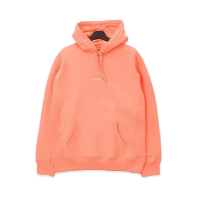 Supreme Trademark Hooded Sweatshirt "Orange"