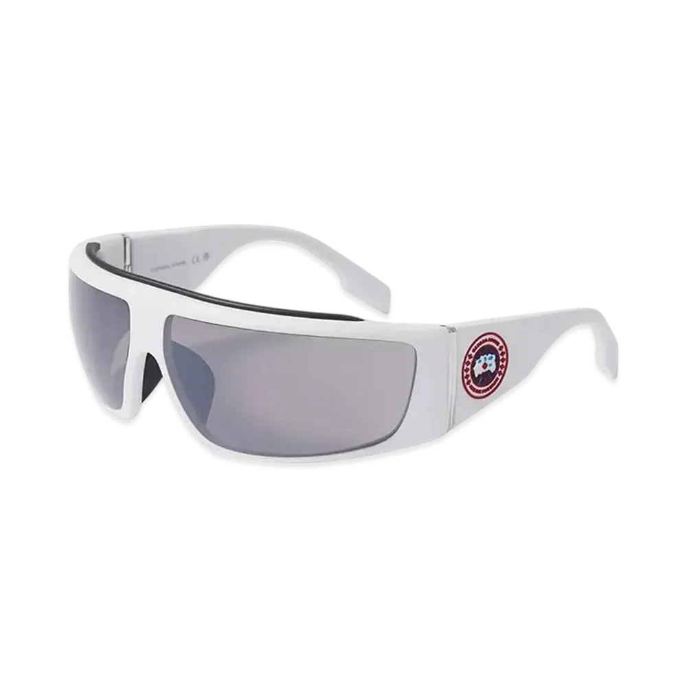 CANADA GOOSE Summit Sunglasses "MatteWhite/Smoke"