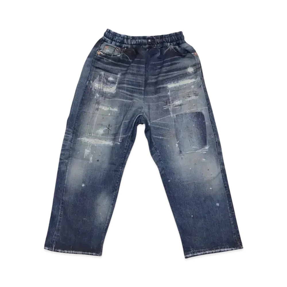 SAPEur Kid's Lot.5550XX Sweat Pants "Indigo"