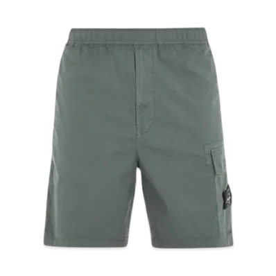 Stone Island L1811 Comfort Fit Cargo Bermuda Shorts - 24SS "Musk Green"