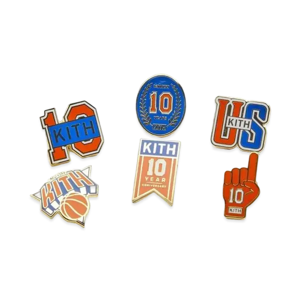 Kith x New York Knicks Pinset "Multi"