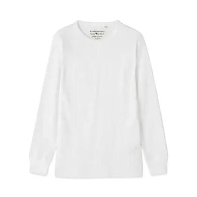 AVIREX Daily Wear Thermal L/S T-Shirt "White C"