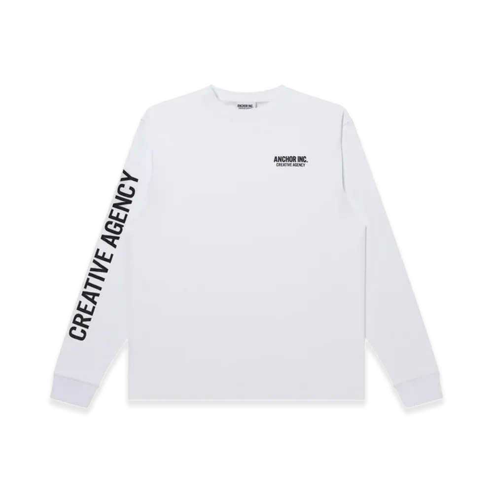 Mercedes Anchor inc. Bold Logo Sleeve L/S Tee "White"