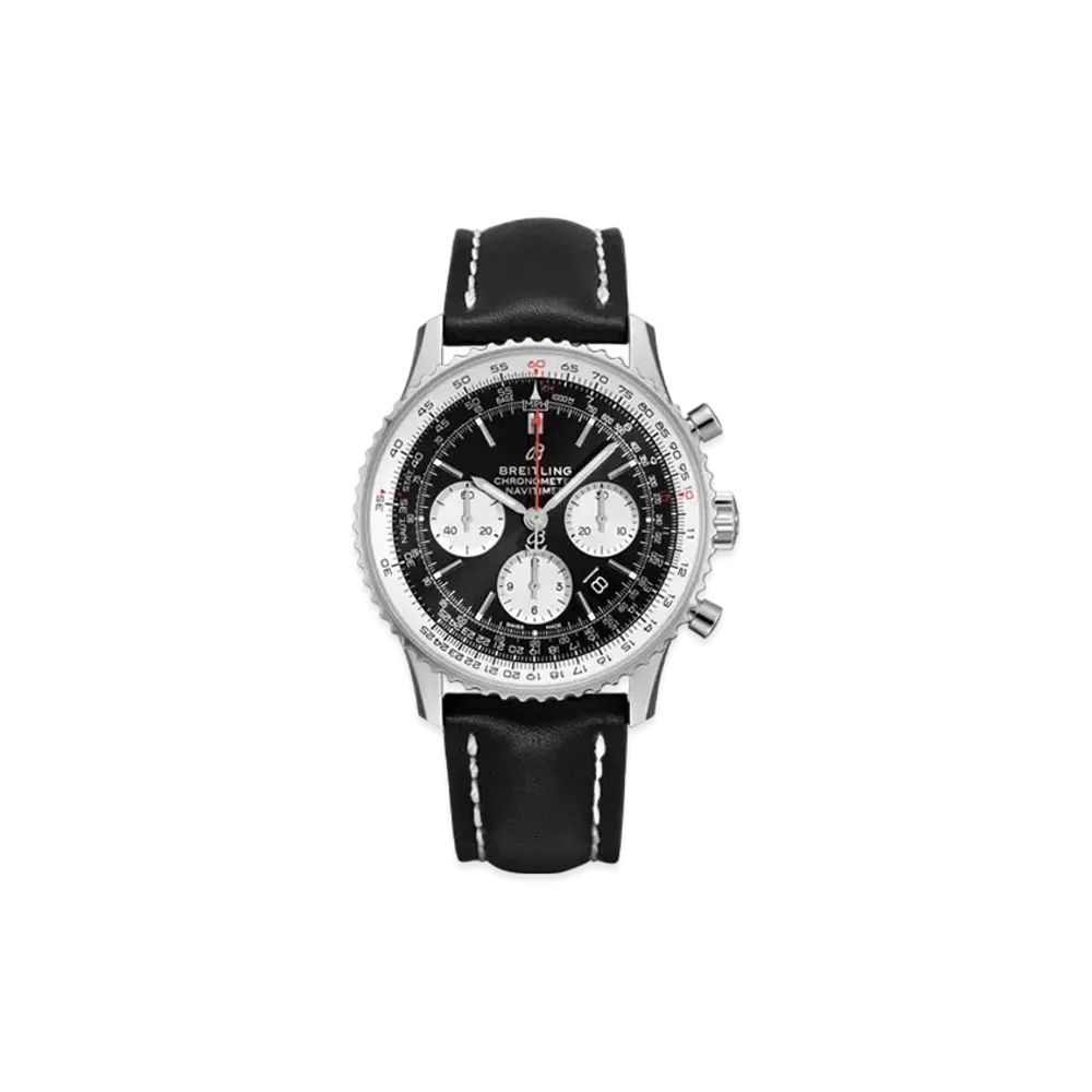 Breitling Navitimer B01 Chronograph 43 "Black/Stainless Steel"