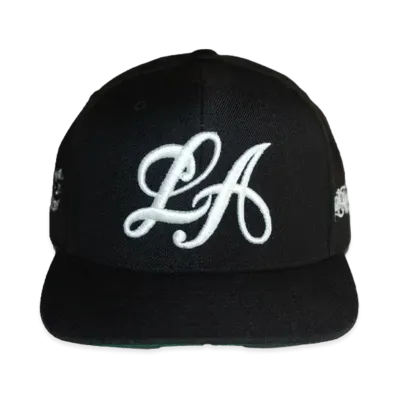 Born x Raised x Mister Cartoon LA Script Snapback "Black"