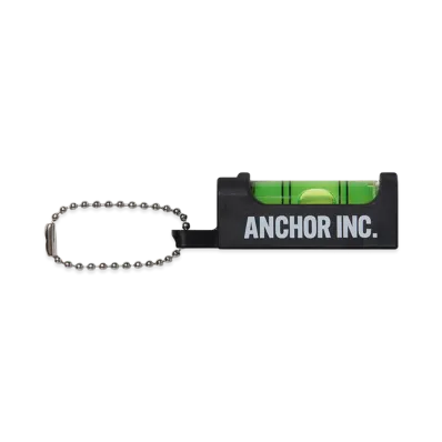 Mercedes Anchor inc. Bubble Level Keychain "Black"