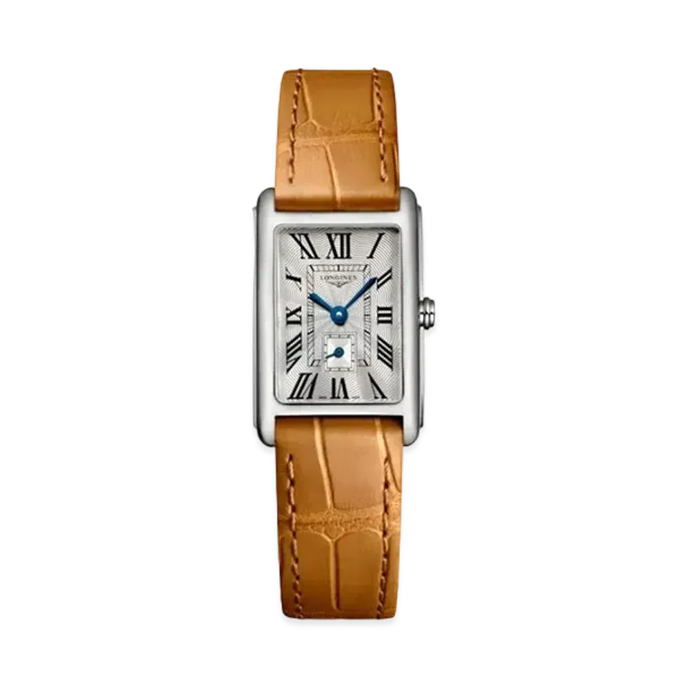 Longines Dolcevita 20.80 x 32.00 mm "Silver Franke/Stainless Steel/Beige" L5.255.4.71.4