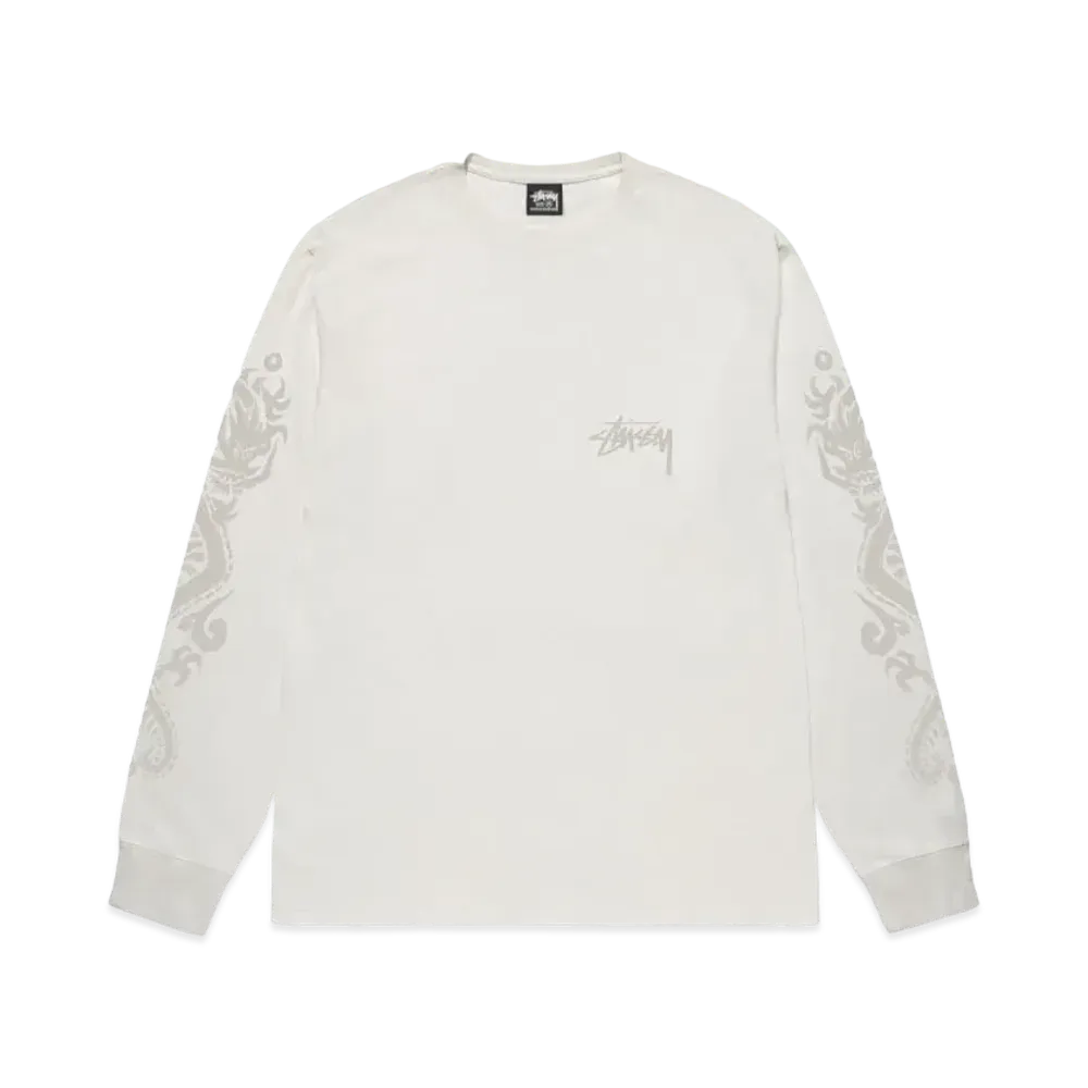 Stussy Dragons LS Tee Pigment Dyed "Natural"