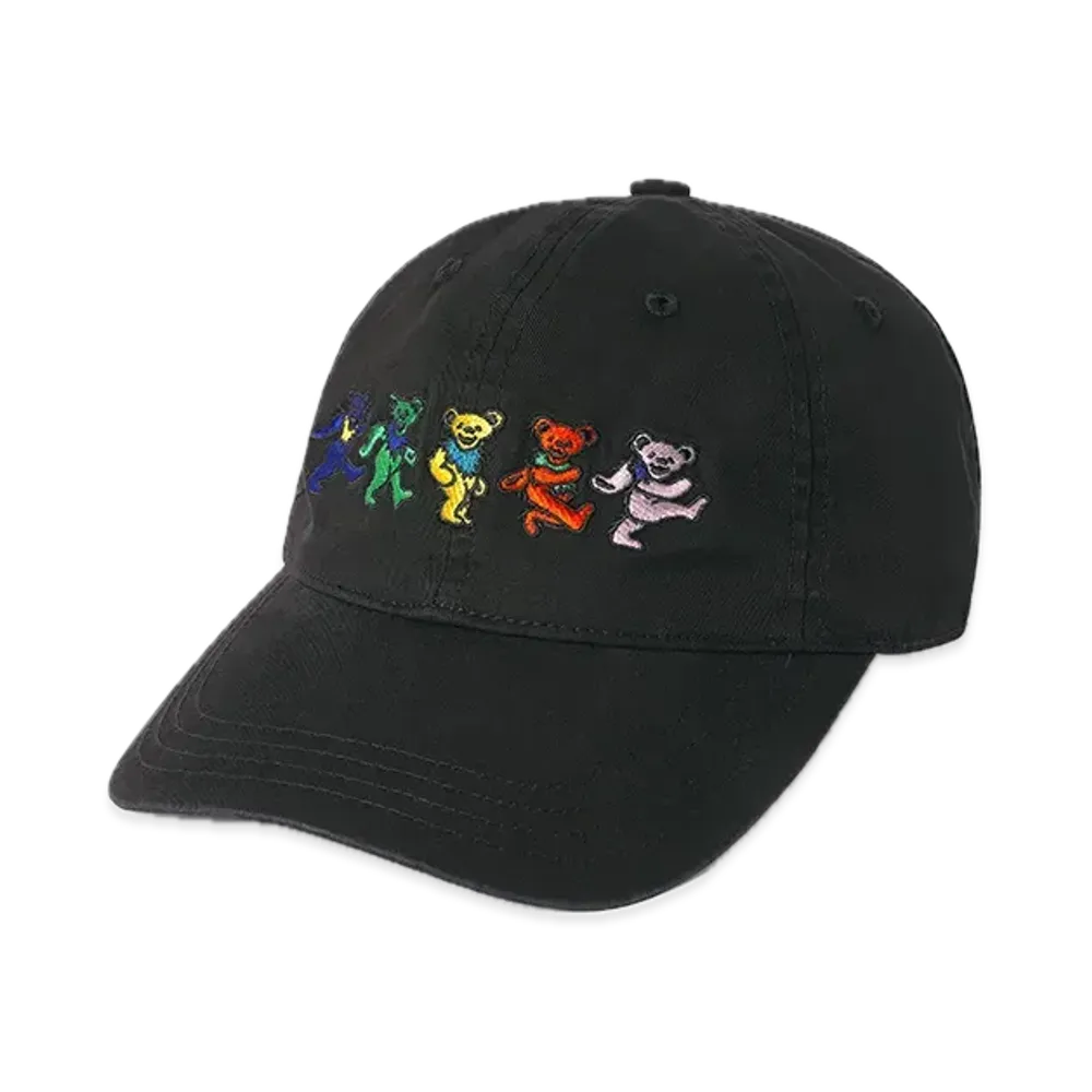 thisisneverthat x Grateful Dead Dancing Bears Cap "Black"
