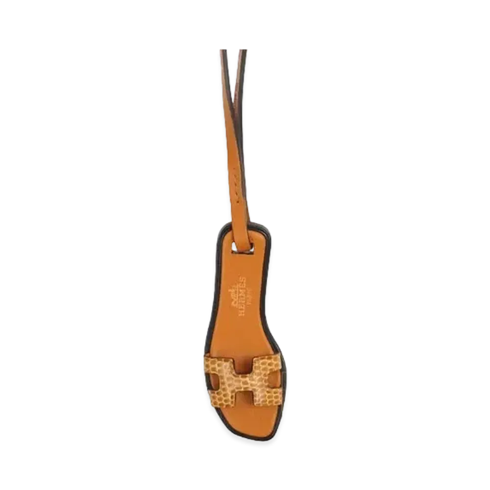 Hermes Oran Nano Lizard/Butler/Vache Hunter "Sesame/Natural Sable/Black"
