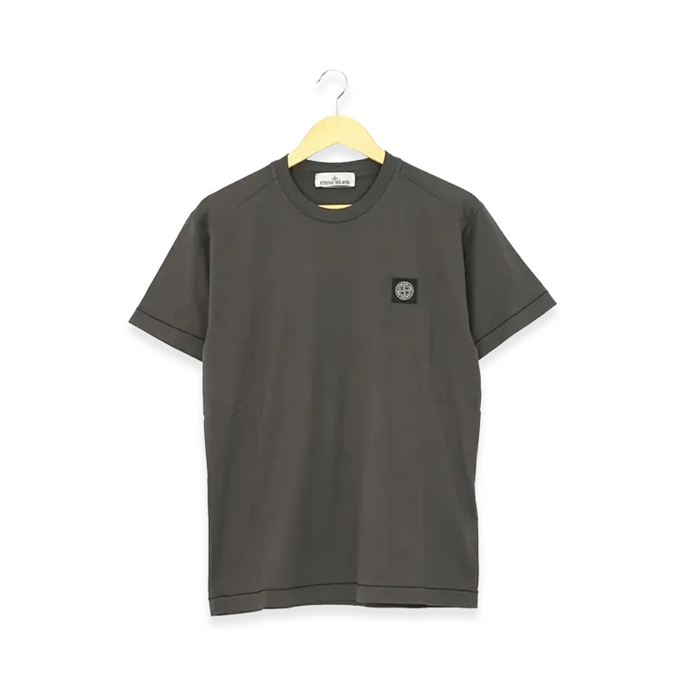 Stone Island 60/2 Cotton Jersey Short Sleeve T-Shirt "Charcoal Gray"