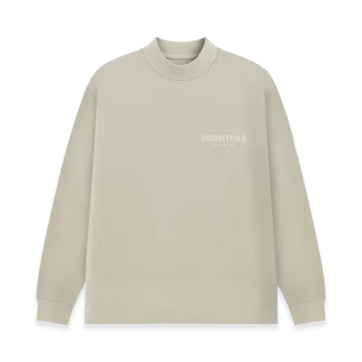 FEAR OF GOD ESSENTIALS Point Logo L/S T-Shirt "Wheat"