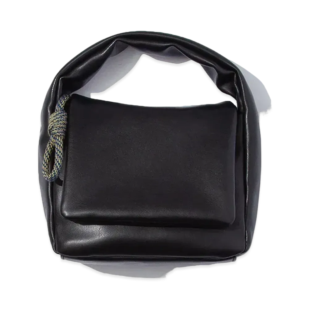 F/CE. Tech Leather Mini Pouch "Black"