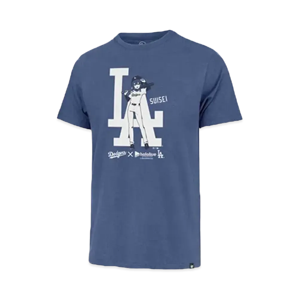 Los Angeles Dodgers x Hololive Production Hoshimachi Suisei T-Shirt "Blue"
