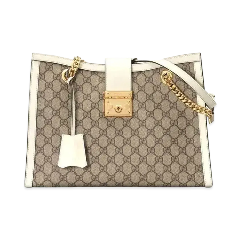 GUCCI Padlock GG Medium Shoulder Bag "GG Supreme"