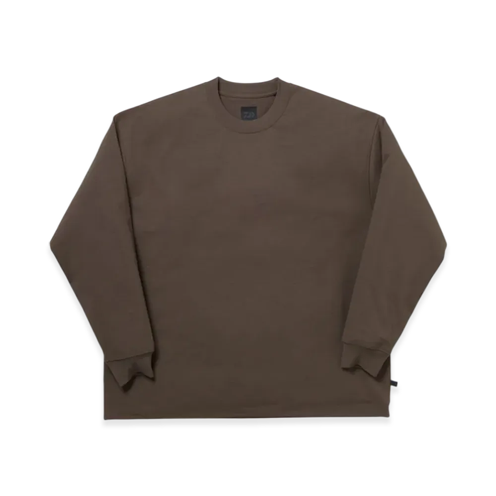 DAIWA PIER39 W's Tech Drawstring Tee L/S "Brownkhaki"