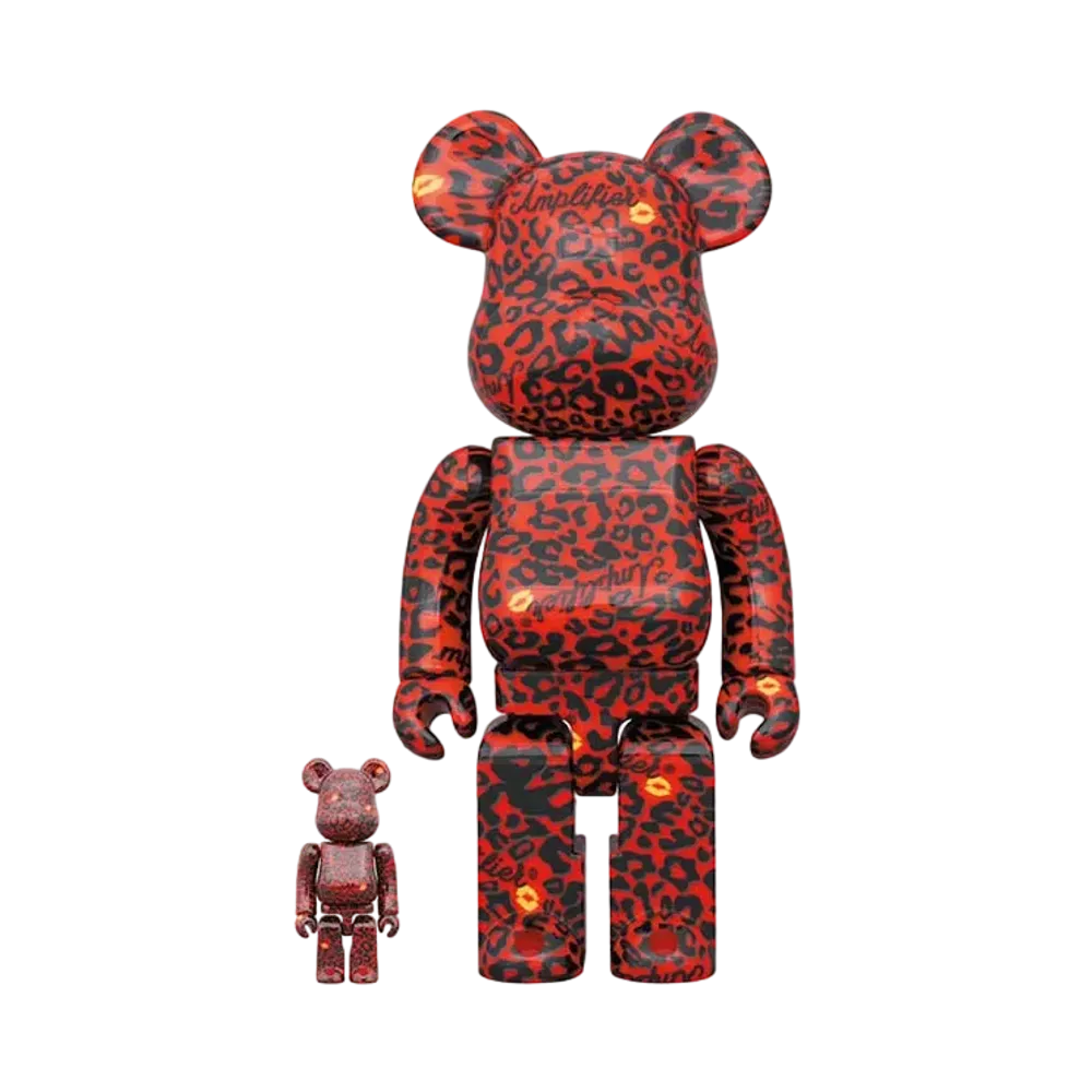 Bearbrick Amplifier Red 100% & 400%