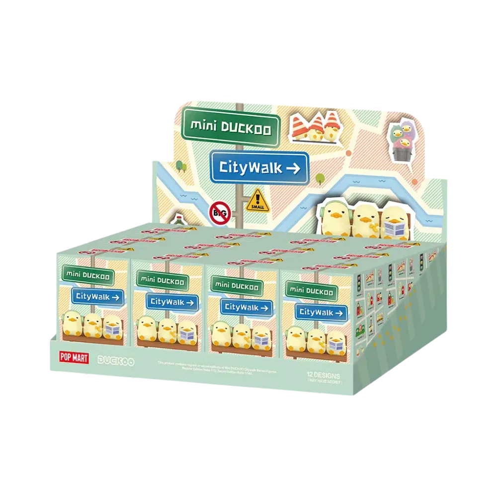 POP MART mini DUCKOO Citywalk Series Figures [Assortment Box]
