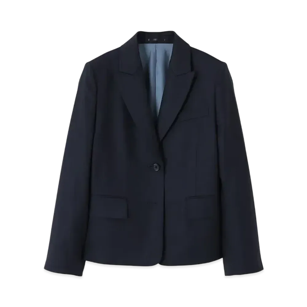 Paul Smith Women's Travel Box Jacket "Navy"