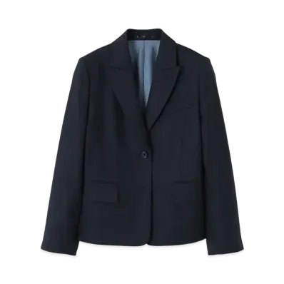 Paul Smith Women's Travel Box Jacket "Navy"