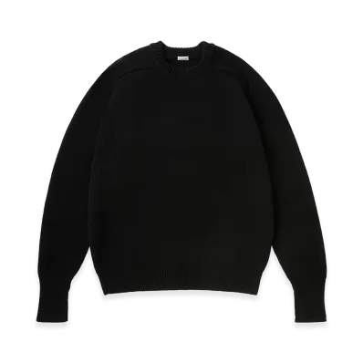 A.PRESSE Pullover Sweater "Black"