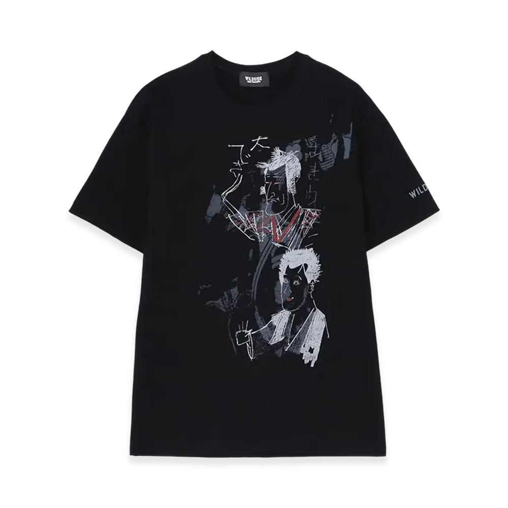 WILDSIDE YOHJI YAMAMOTO Nihonga T-Shirt "Black"