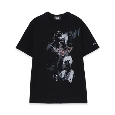 WILDSIDE YOHJI YAMAMOTO Nihonga T-Shirt "Black"