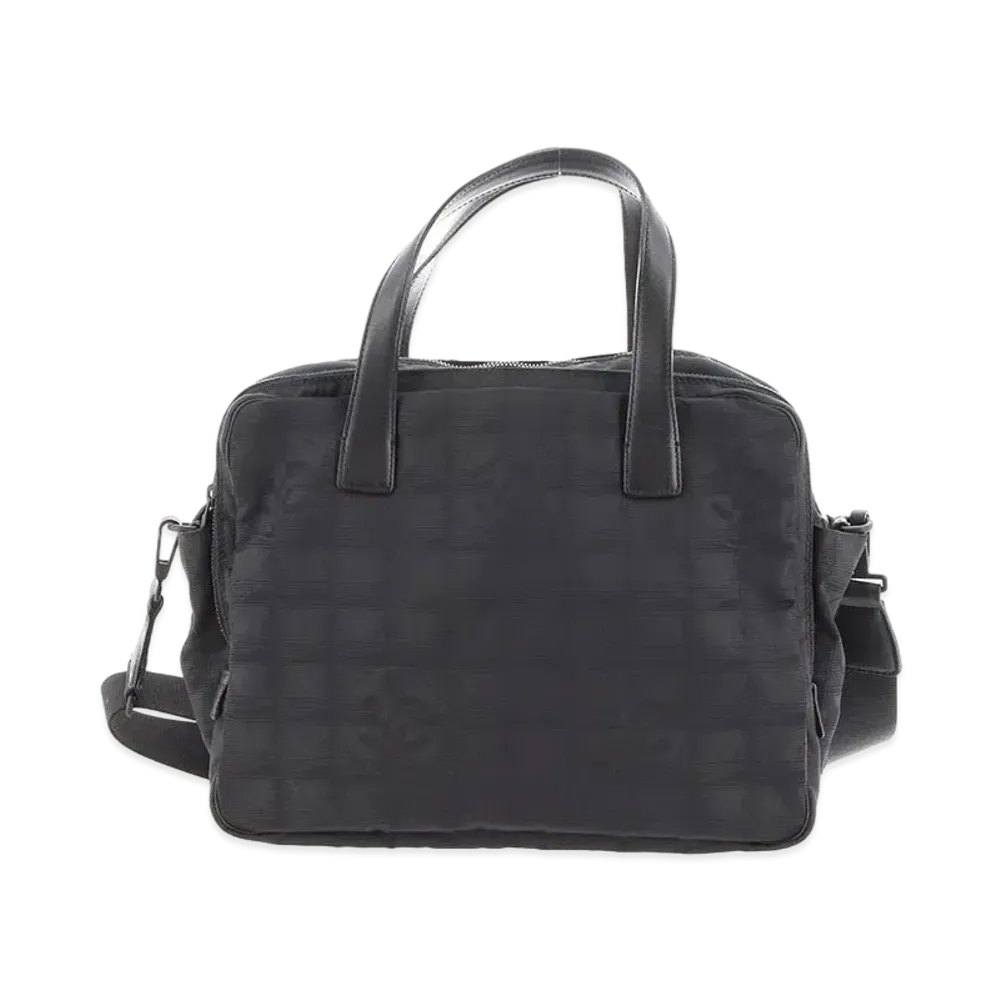 CHANEL New Travel Line 2WAY Tote "Black"