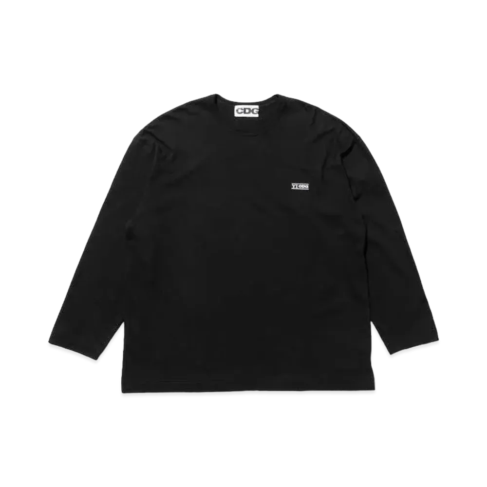 CDG x Sakanaction Ichiro Yamaguchi yamaichi Oversized Long Sleeved T-shirt "Black"