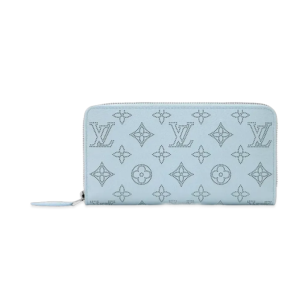 Louis Vuitton Zippy Wallet Mahina "Blue Olympus"
