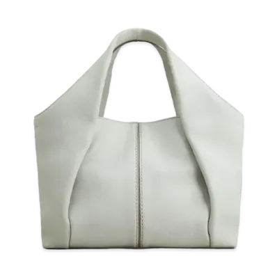 TOD'S Shirt Shopping Bag Small "White"