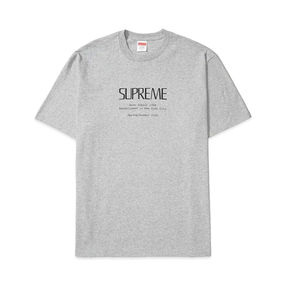 Supreme Anno Domini Tee "Grey"