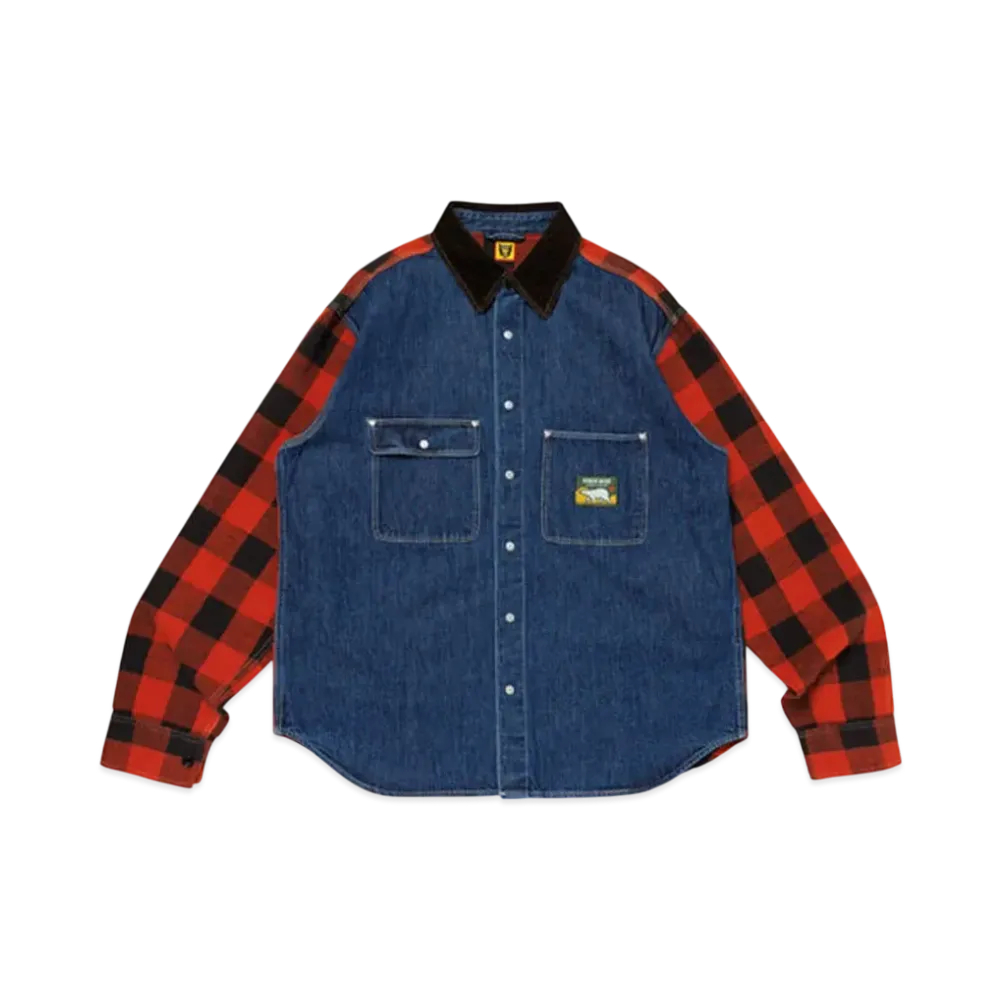 HUMAN MADE Scout Shirt "Red"