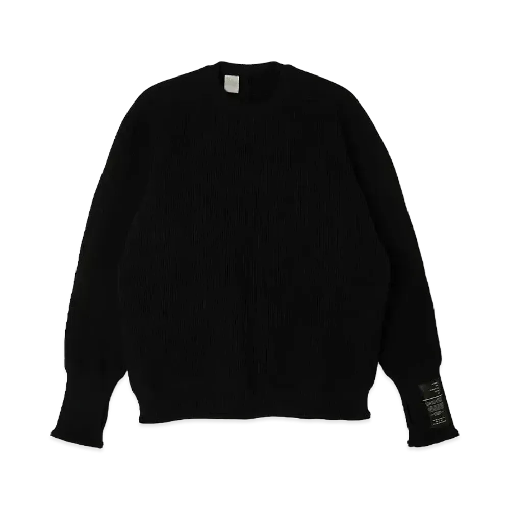 N.HOOLYWOOD Crew Neck Knit "Black"