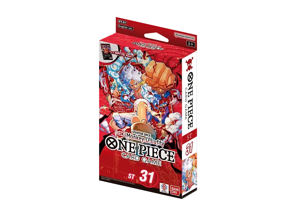 ワンピースカードゲーム スタートデッキ「赤 モンキー・D・ルフィ」英語版