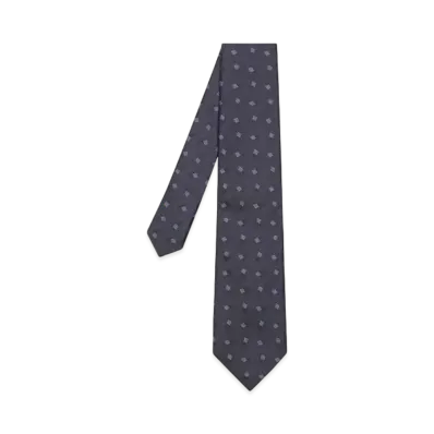 Paul Smith Double Square Tie "Gray"