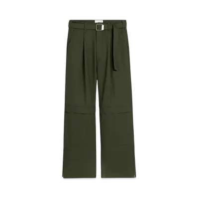 AMI PARIS Wool Cargo Pants "Loden"