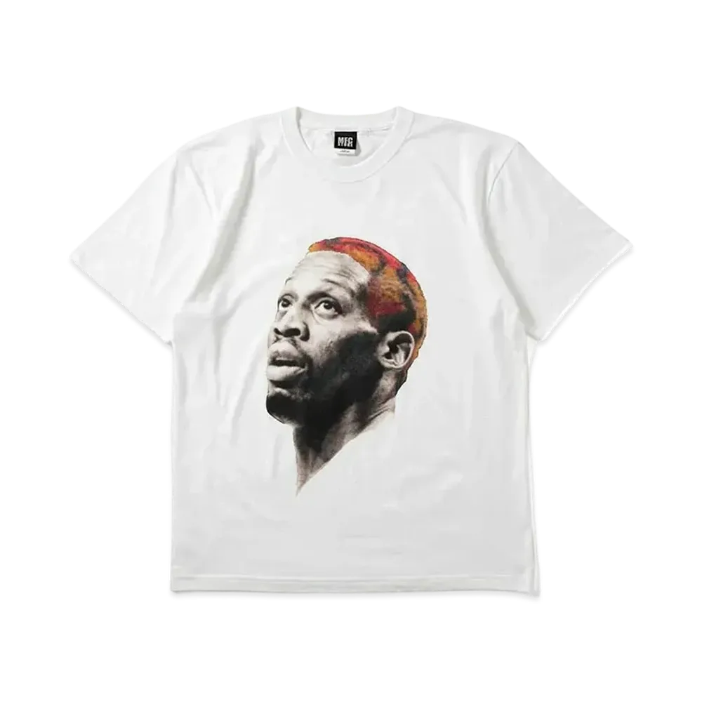 MFC STORE x DENNIS RODMAN x Victory DNA "Dennis Rodman" Tee "White/Red"