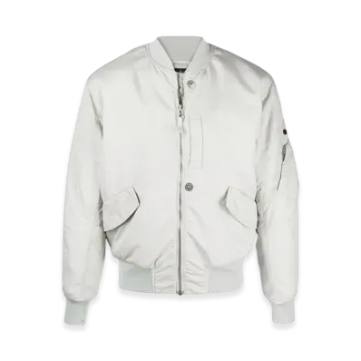 Stone Island Shadow Project 40706 Hollowcore Poly Light Garment Dyed Bomber Jacket - 21FW "Pearl Gray"