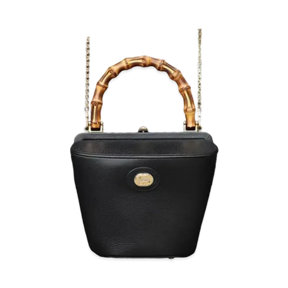 GUCCI Bamboo Leather Japan Exclusive "Black"