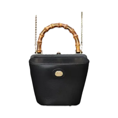 GUCCI Bamboo Leather Japan Exclusive "Black"